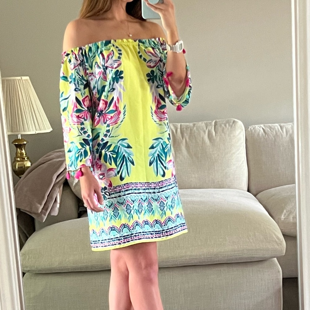 Lilly Pulitzer Payge Off-Shoulder Dress